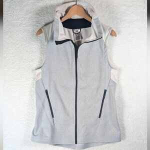 342-Adidas Women's Light Gray Vest